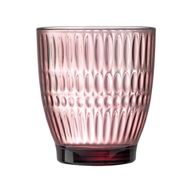 Arc Cardinal V8712 Rocks Glass 12 Oz. Arcoroc Rock Dew Pink (24 PC In A Case)