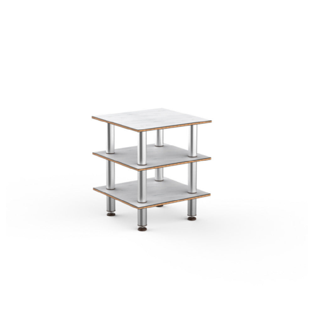 Steelite MGCMLX03CSXF - Modular Classic Small Unit White Carrera Stainless Steel