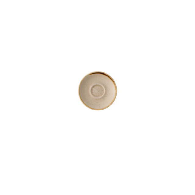 Churchill China SNMSESS 1 - Stonecast Nutmeg Cream Cafe Espresso Saucer, 4.5", Ceramic