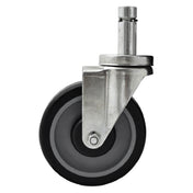 BK Resources 5SBR-1ST-PLY-TLB Caster 5" Diameter Pop-in Stem