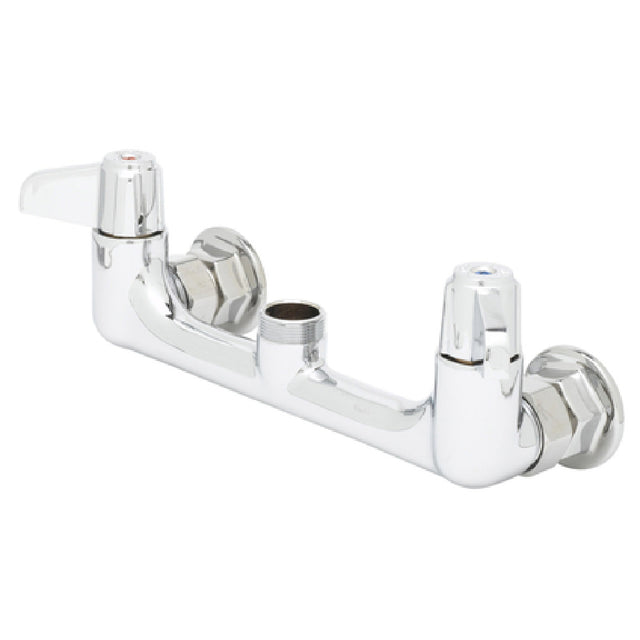 T&S Brass 5F-8WLX00 Equip Faucet 8" Centers Wall Mount