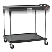 Metro MY2636-25BL-PL MyCart® Plus Series Utility Cart (2) Shelves