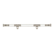 Metro PRL42-2S Super Erecta Pro Stackable Shelf Ledge 42"W X 2"H Polymer And Stainless Steel