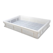 Omcan 81141 (81141) Tray 23.6” X 15.7” X 3.93” Perforated Base & Sides