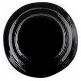 Elite Global Solutions D750-B Plate 7-1/2" Dia. X 3/4"H Irregular Round