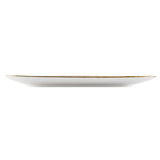 CAC China TUS-T41-BGE Tucson Plate 13-1/8" X 7-1/4" Triangular