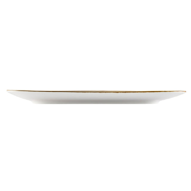 CAC China TUS-T41-BGE Tucson Plate 13-1/8" X 7-1/4" Triangular