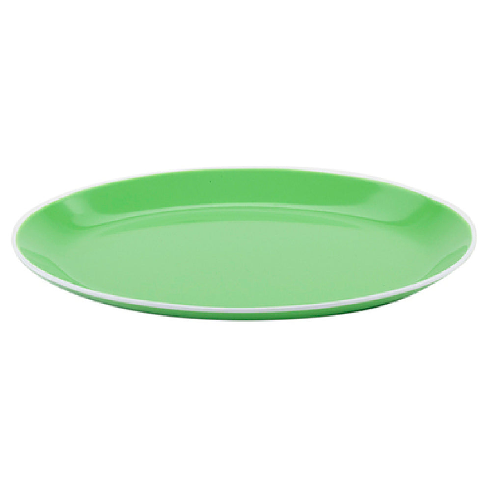 GET Enterprises OP-1080-AP Settlement™ Oasis™ Dinner Plate Small 10"L X 7-3/4"W