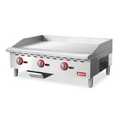 Omcan 47375 (CE-CN-G36-M) Griddle Countertop Natural Gas