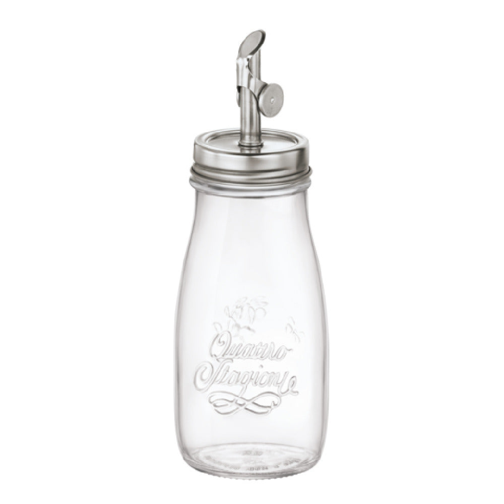 Steelite 4951Q531 Genietti Bottle W/Oil Pour 13.5 Oz 3.125" X 6.125"