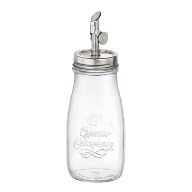 Steelite 4951Q531 Genietti Bottle W/Oil Pour 13.5 Oz 3.125" X 6.125"