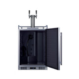Summit SBC683OSTWINCFB - Outdoor Beer & Coffee Kegerator, 24" Wide, Commercially Approved