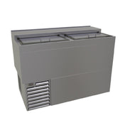 Glastender ST48-S Flat Top Bottle Cooler Deep Well 48"W X 24"D