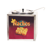 Gold Medal 2191 - Nacho Cheese Dipper Style Warmer, No Lighted Sign, 4 Qt Insert (not Included)