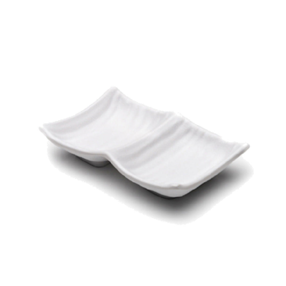 GET Enterprises JWT58-W Elite Global Solutions Tray 2-1/2 Oz. 5-3/8"L X 3-3/8"W X 1"H