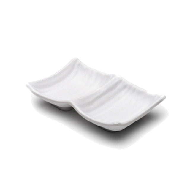 GET Enterprises JWT58-W Elite Global Solutions Tray 2-1/2 Oz. 5-3/8"L X 3-3/8"W X 1"H