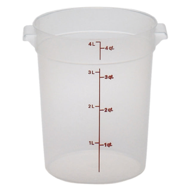 Cambro RFS4PP190 Storage Container Round 4 Qt.