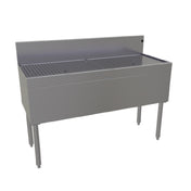 Glastender DBA-48 Underbar Drainboard Free Standing 48"W X 19"D
