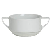 Steelite 6314P1040 Stack Bouillon Cup W/Handles 12.75 Oz 6.25"Sonata
