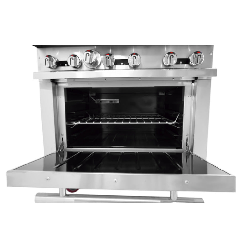 Connerton Cooking CN36-36G_NAT Restaurant Range Gas 36"W X 33.9"D