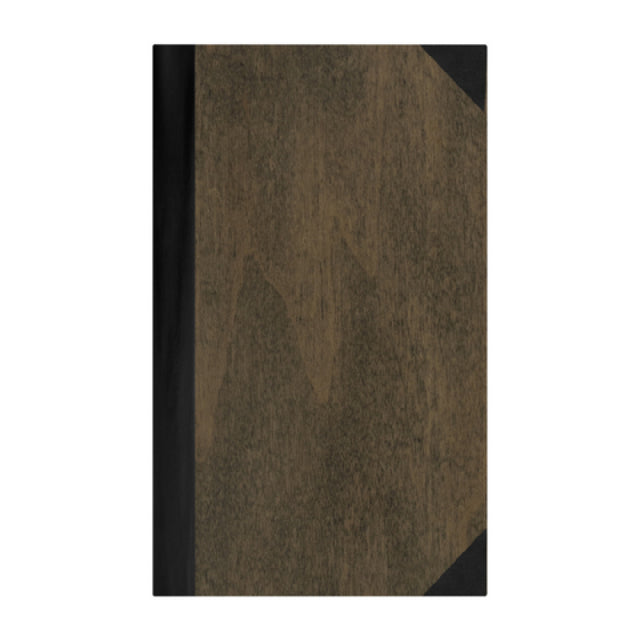 Risch WOOD-2V 8.5X14 Authentic Wood Menu Cover (specify Color) 8-1/2" X 14" Double
