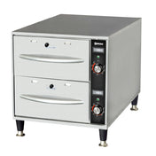 Omcan 48884 (FW-CN-0002) Narrow Warming Drawer Freestanding Two Drawer
