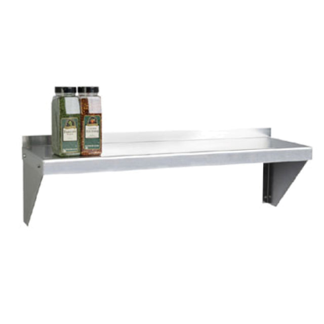1880 Hospitality FWSAL1260 Focus Foodservice Shelf Wall Mounted 12"W X 60"L