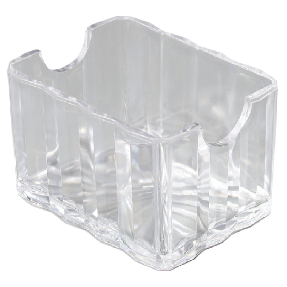 Carlisle 454907 Carlisle Crystalite® Sugar Packet Caddy 3-3/8"L X 2-18/32"W X 2-1/8"H