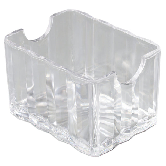 Carlisle 454907 Carlisle Crystalite® Sugar Packet Caddy 3-3/8"L X 2-18/32"W X 2-1/8"H