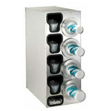 Dispense-Rite BFL-C-4RSS - Cup Dispensing Cabinet, Adjustable, (4) BFL-2F On Right