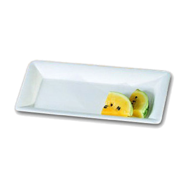 Bon Chef 5057BLKSPKLD Buffet Display Pan 10-3/8" X 19-3/16" Aluminum With Ceramic-look Coating
