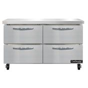 Continental Refrigerator SW48N-D Work Top Refrigerator 48"W 13.4 Cu Ft Capacity