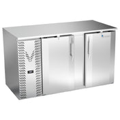 Victory VBB58HC-F-S - Back Bar Refrigerator, Food Rated, Two-section