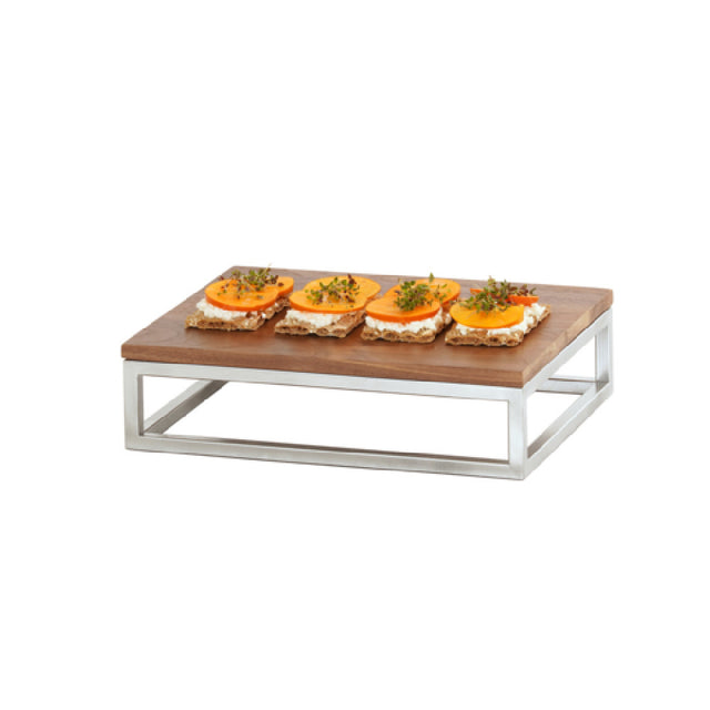 Cal-Mil 23853-3-49 Riser 10"W X 12"D X 3"H Chrome Plated