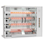 Rotisol FF1175-4G-SS_NAT FauxFlame™ Rotisserie Oven Gas Countertop Model