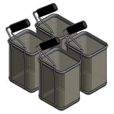 Arcobaleno Pasta Equipment APCB5SET4 Pasta Cooker Basket Set Set Of (4) Size #5 Pasta Baskets