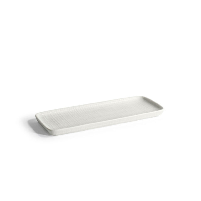 FOH RTR035WHP22 Amenity Tray 10"W X 4"D X 0.75"H Rectangular