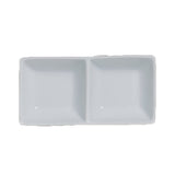 Steelite 6900E595 Tray 4 Oz. (2 Oz. Each) 5-3/4" X 2-7/8" X 1 1/8"H Rectangular