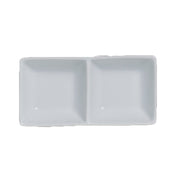 Steelite 6900E595 Tray 4 Oz. (2 Oz. Each) 5-3/4" X 2-7/8" X 1 1/8"H Rectangular