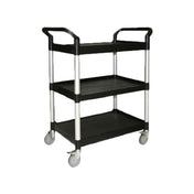 Thunder Group PLBC3316B Bus Cart 33-1/2" X 16-1/8" X 37" 176 Lb. Load Capacity