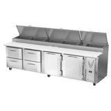 Victory VPPD119HC-4 Pizza Prep Table Powered By V-Core™ Four-section