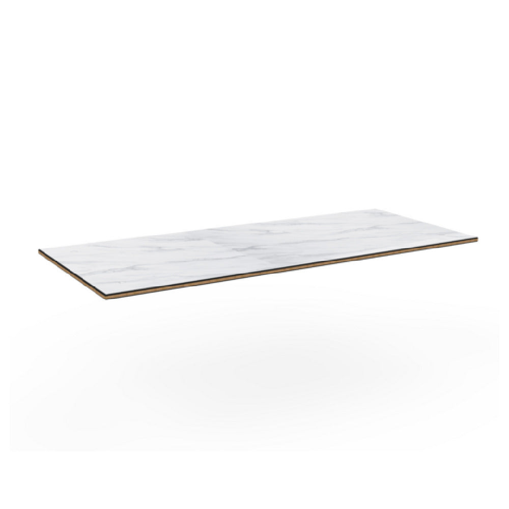 Steelite MGSCTPWC0101 - 1 X BHP LARGE RECTANGLE TOP FOR CLASSIC MODULAR WHI, 71.0" X 29.5"