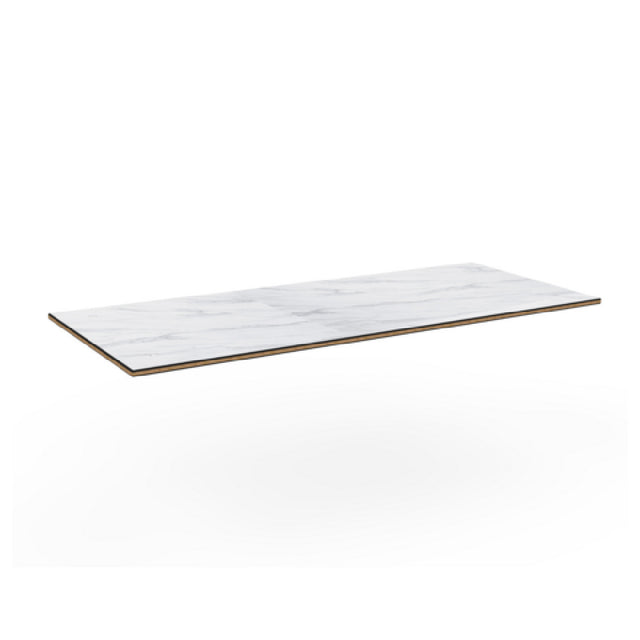Steelite MGSCTPWC0101 - 1 X BHP LARGE RECTANGLE TOP FOR CLASSIC MODULAR WHI, 71.0" X 29.5"