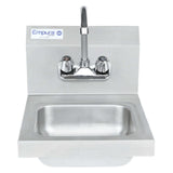 Empura EHS14 - Hand Sink, 14"W X 16.5"D X 13"H, Wall-mounted