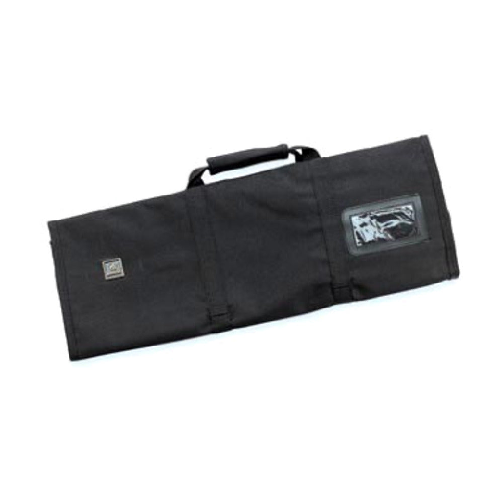Mundial SCWH12 Soft Cutlery Roll Holds (12) Knives Including (1) Cleaver Mesh Tool Pocket (components Not Included)