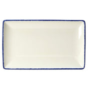 Steelite 17100618 Taste Rectangle Platter 8.0" X 4.0" X 0.75" Dapple