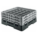Cambro 36S534110 Camrack® Glass Rack With (2) Soft Gray Extenders Full Size