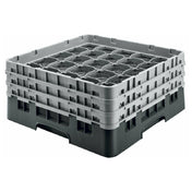 Cambro 36S534110 Camrack® Glass Rack With (2) Soft Gray Extenders Full Size