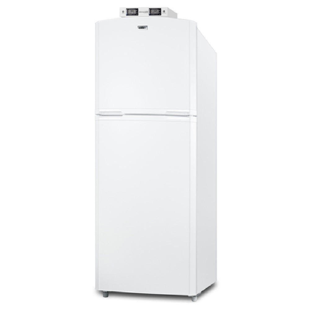 Summit BKRF14W Break Room Refrigerator-Freezer Reach-in One-section
