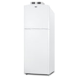 Summit BKRF14W Break Room Refrigerator-Freezer Reach-in One-section